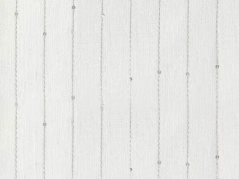 Alendel Glitz sheer fabric swatch in Natural (0378)