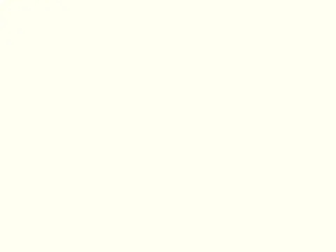 Alendel Hades sheer fabric swatch in Ivory (103)