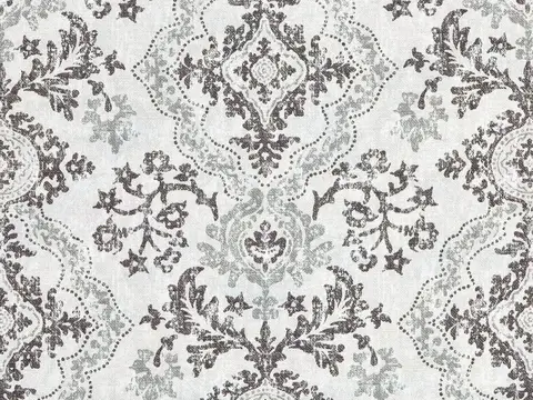 Alendel Halloween drapery fabric swatch in Cocoa (0337)