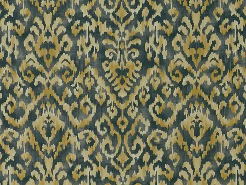 Alendel Hayride drapery fabric swatch in Goldmine (0520)