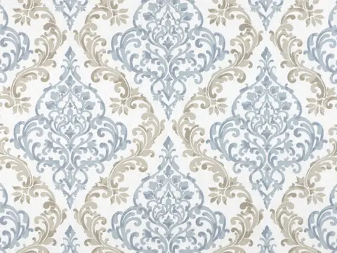 Alendel Holiday drapery fabric swatch in Cappuccino (0325)