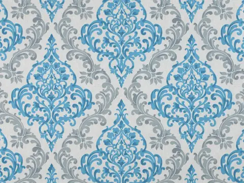 Alendel Holiday drapery fabric swatch in Harbour (0847)