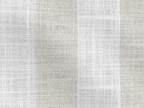 Alendel Honesty drapery fabric swatch in Sand (2023)