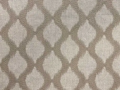 Alendel Huntington drapery fabric swatch in Sepia (0396)