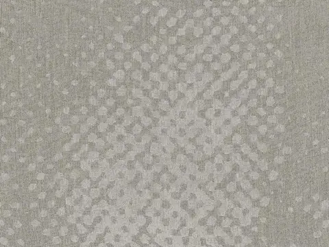 Alendel Hypnotize sheer fabric swatch in Chrome (0421)