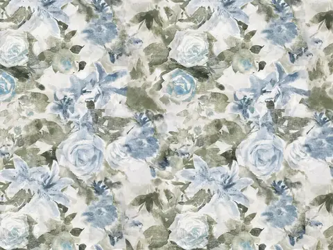 Alendel Iconic drapery fabric swatch in Maya (8027)