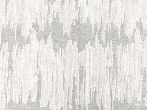 Alendel Impression sheer fabric swatch in Cream (0252)