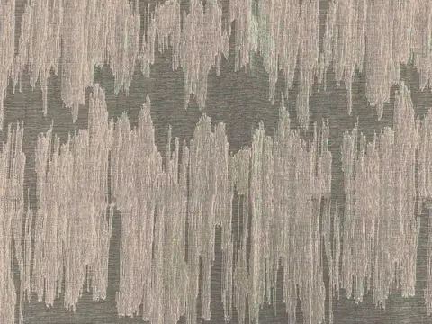Alendel Impression sheer fabric swatch in Pewter (4051)