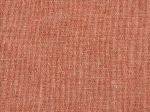 Alendel Karma drapery fabric swatch in Orange (0568)