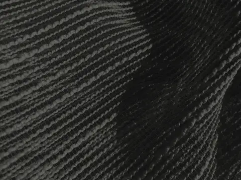 Alendel Lenox sheer fabric swatch in Café (229)