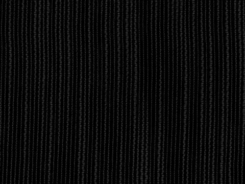 Alendel Lenox sheer fabric swatch in Black (451)