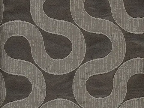 Alendel Lynx drapery fabric swatch in Chess (0454)