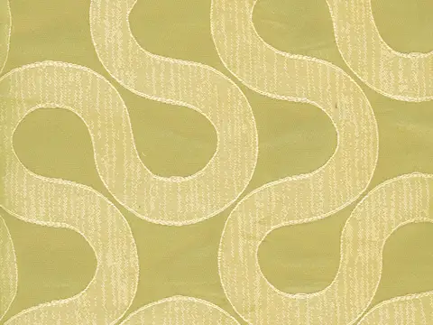 Alendel Lynx drapery fabric swatch in Olive (0964)