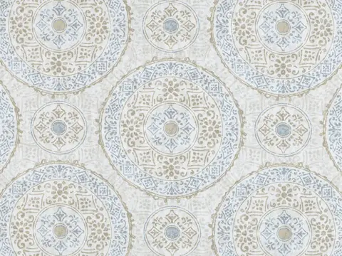 Alendel Marina drapery fabric swatch in Desert (0345)