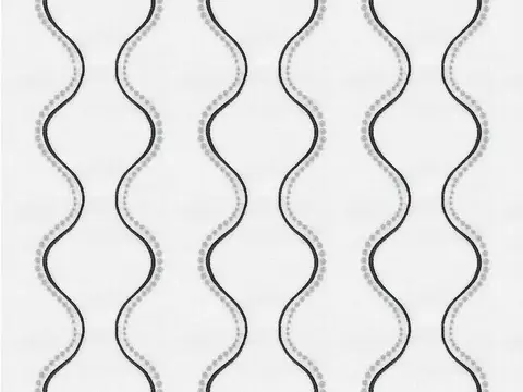 Alendel Memento drapery fabric swatch in Serene (4062)