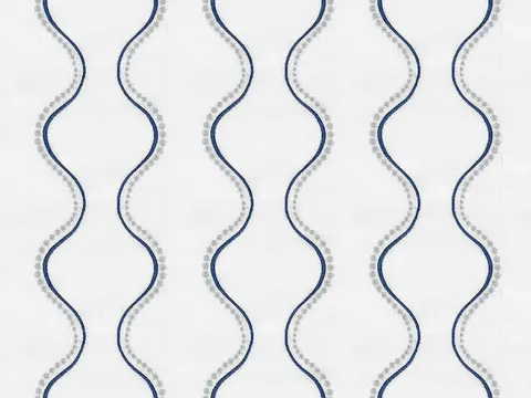 Alendel Memento drapery fabric swatch in Allure (8016)