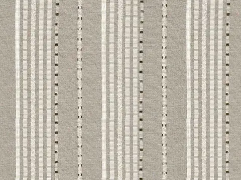 Alendel Midtown sheer fabric swatch in Mushroom (376)