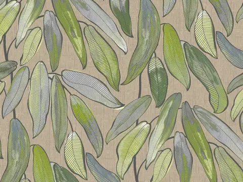 Alendel Midway drapery fabric swatch in Lake (0852)