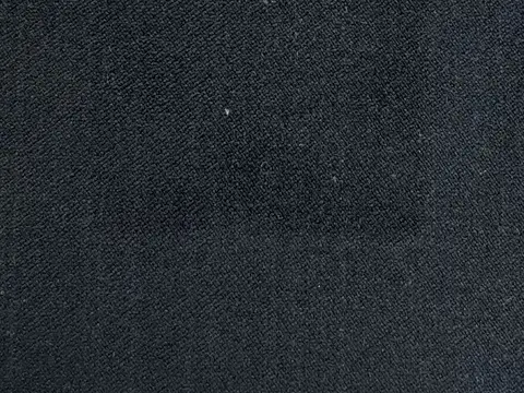 Alendel Mondavi drapery fabric swatch in Noir (475)