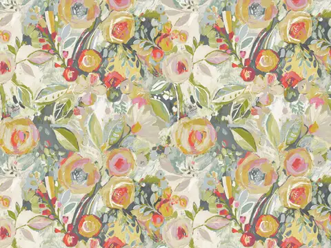 Alendel Monticello drapery fabric swatch in Carnation (0696)