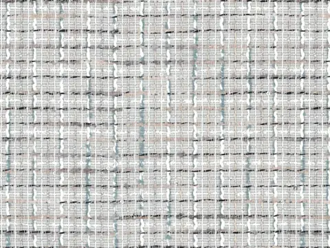 Alendel Myth sheer fabric swatch in Fountain (0442)