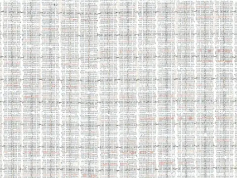 Alendel Myth sheer fabric swatch in Vintage Rose (6531)