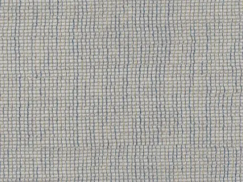 Alendel Odyssey sheer fabric swatch in Aluminum (0401)