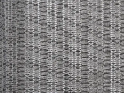 Alendel Opaque sheer fabric swatch in Pewter (4051)