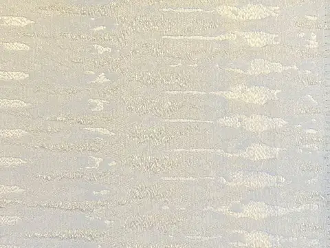 Alendel Pavo drapery fabric swatch in Frosting (0118)