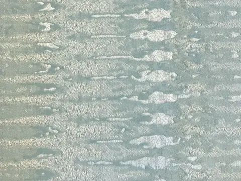 Alendel Pavo drapery fabric swatch in Spa (0891)