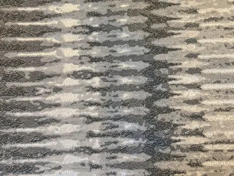 Alendel Pavo drapery fabric swatch in Industrial (4011)
