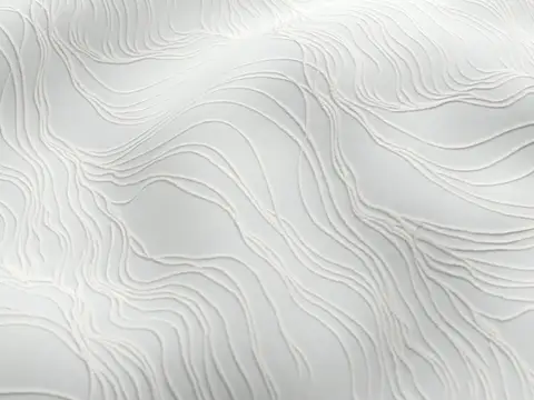 Alendel Perseus drapery fabric swatch in Angel (104)