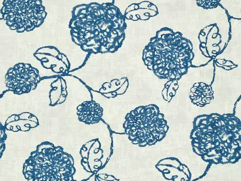 Alendel Pier drapery fabric swatch in Capri (0826)