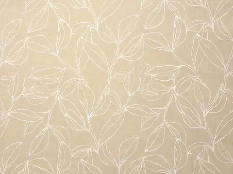 Alendel Pixie drapery fabric swatch in Linen (0292)
