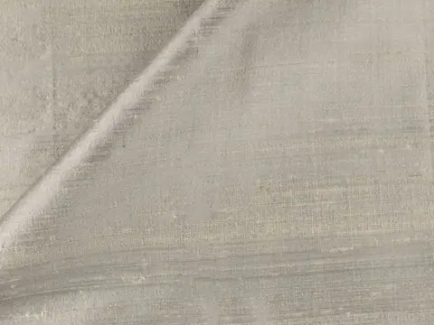 Alendel Shalimar drapery fabric swatch in Mercury (4019)