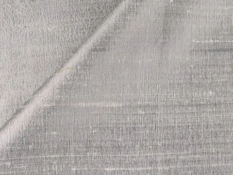 Alendel Shalimar drapery fabric swatch in Pewter (4051)