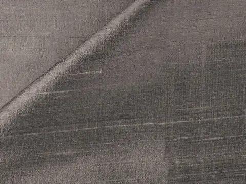 Alendel Shalimar drapery fabric swatch in Metropolitan Grey (4149)