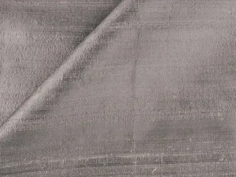 Alendel Shalimar drapery fabric swatch in Concrete (429)