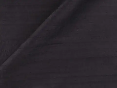 Alendel Shalimar drapery fabric swatch in Jet Black (4519)