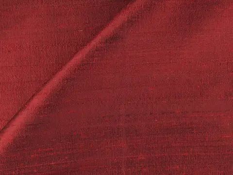 Alendel Shalimar drapery fabric swatch in Red Lips (6018)