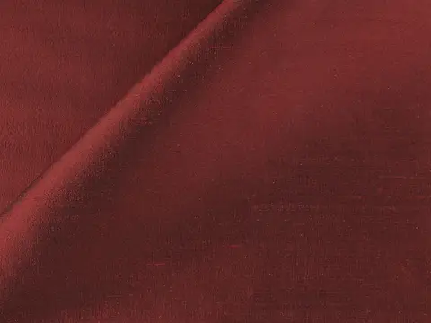 Alendel Shelby drapery fabric swatch in Garnet (620)