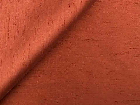 Alendel Silken drapery fabric swatch in Umber (5001)