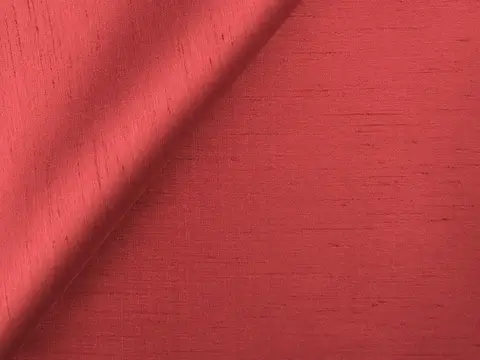Alendel Silken drapery fabric swatch in Cerise (608)