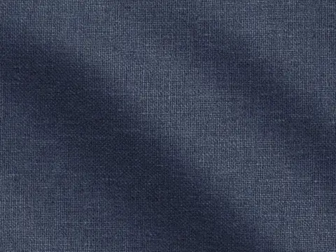Alendel Soho drapery fabric swatch in Navy (867)