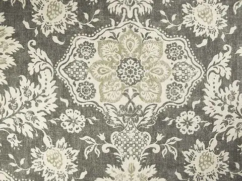 Alendel Somerset drapery fabric swatch in Overcast (4041)