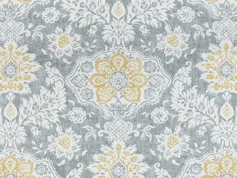 Alendel Somerset drapery fabric swatch in Storm (4089)