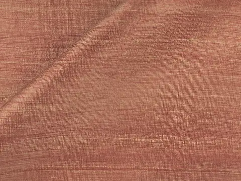 Alendel Spago drapery fabric swatch in Paprika (570)