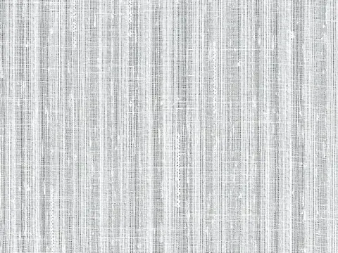 Alendel Stream sheer fabric swatch in White (100)