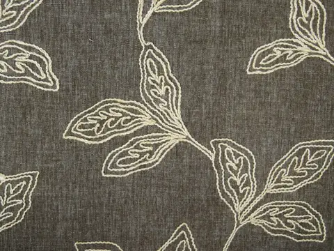 Alendel Tantra drapery fabric swatch in Gravel (446)