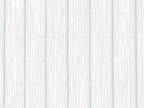 Alendel Theory sheer fabric swatch in White (100)